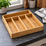 Bamboo Cutlery Tray